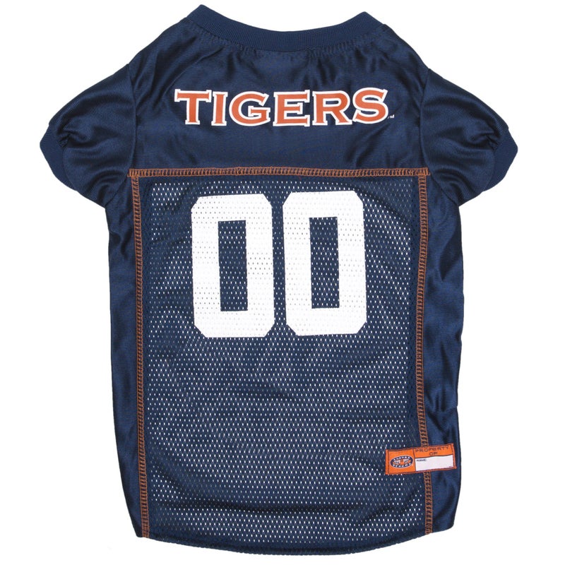 Pets First NCAA College Auburn Tigers Mesh Jersey for DOGS & CATS, X-Large. Licensed Dog Jersey with your Favorite Football/Basketball College Team - Image 1